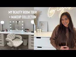 my new beauty room tour makeup
