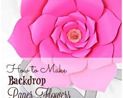 Giant Paper Flower Wall Giant Flower Templates Tutorials Large