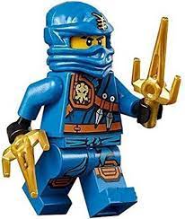 Amazon.com: LEGO Ninjago Minifigure - Jay Zukin Robe Jungle Blue Ninja with  Dual Gold Sai (70749) : Toys & Games