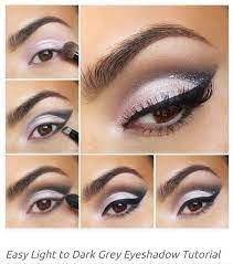 darker grey eyeshadow tutorial