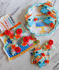 If you'd like a crispier cookie, just cook a little longer! The Pioneer Woman Birthday Flowers Party Cookies Bake At 350