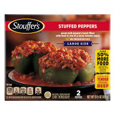 stuffed peppers large frozen meal