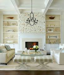 S Wall Above Fireplace In An
