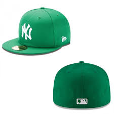 New york yankees hats & apparel fitted, snapback, adjustable & beanie ny hats. New York Yankees Green League Basic New Era 59fifty Fitted Hat