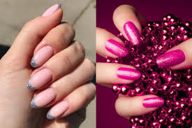 10 glamorous glitter nail art trends