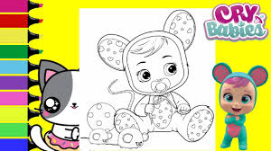 Check spelling or type a new query. Coloring Cry Babies Magic Tears Doll Lala The Mouse Coloring Book Page Sprinkled Donuts Jr Youtube