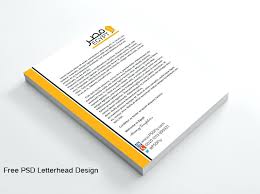 Business Letterheads Templates Free Or Free Letterhead Design