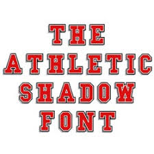 The Athletic Shadow Font By Concord Collections Home Format Fonts On