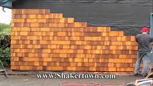 shakertown cedar shingle panels