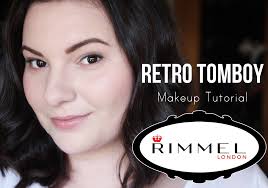 retro tomboy makeup tutorial using
