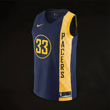 Represent your team and favorite player on the field with the youth t.j. Nike Nba Myles Turner Indiana Pacers Swingman Jersey City Edition College Navy Mens Replica 912107 420