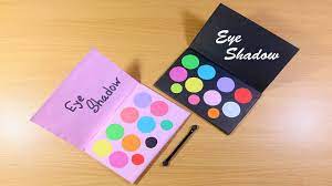 diy paper origami eyeshadow palette