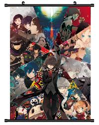 Shin megami tensei is the first game in the shin megami tensei series of games developed by atlus co., ltd. Japanese Anime Shin Megami Tensei Persona 5 Panther Home Decor Wall Poster Scroll 60 90cm Painting Calligraphy Aliexpress