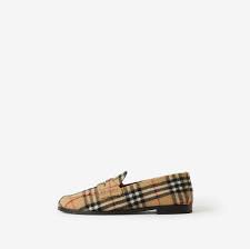 Burberry Men's Check Loafers