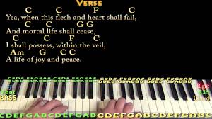 People who want to go beyond key of c in their piano playing. Amazing Grace Hymn Piano Cover Lesson In C With Chords Lyrics Youtube
