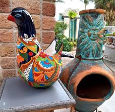 Talavera Pottery Planter Dove Bird