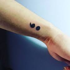 The one he said was totally fake? What Does A Semicolon Tattoo Mean Popsugar Entertainment