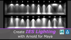 How To Use Mayas Photometric And Ies Lights
