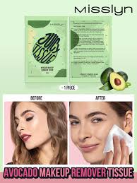 missiyn avocado makeup remover tissue