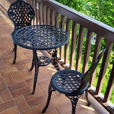 Bistro Set 2 Seater Garden Table