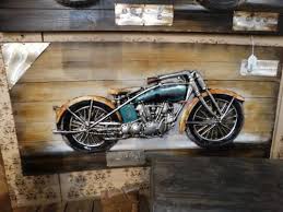 Wall Art 3d Motorcycle Rare Finds