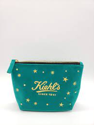 kiehl s holiday cosmetic bag pouch