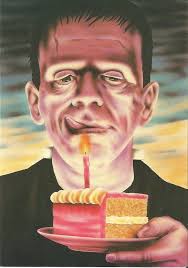 Image result for frankenstein birthday cake