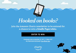 Join Amazon Charts For A Chance To Win Kindle Paperwhite