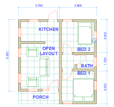 2 bedroom designs you can easily build