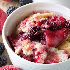 how to make old fashioned berry cobbler