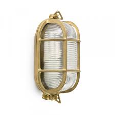 Faro Outdoor Cabo Ap Wall Lamp In Brass