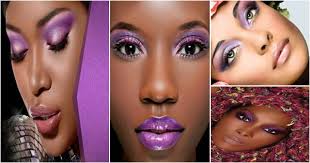 purple eyeshadow for black women