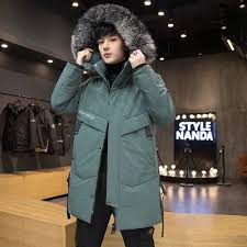 Long Thickened Warm Coat For Men