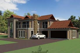 Double Story 4 Bedroom House Plan For