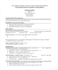 Accounting Graduate Resume As Template Objective Mmventures Co