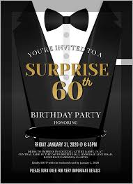 surprise 60th birthday party