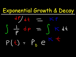 Exponential Growth And Decay Calculus