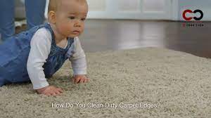 how do you clean dirty carpet edges
