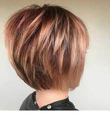 Medium length layered hairstyles for over 50 work well with both fine and thick hair and so are a safe choice that looks perfectly polished at any age. Kurzhaarschnitte Fur Frauen Uber 50 Frauen Fur Kurzhaarschnitte Uber Bobs For Thin Hair Short Hairstyles For Thick Hair Short Layered Haircuts