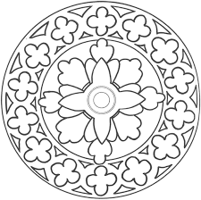 Résultat de recherche d'images pour "coloriage à imprimer mandala"