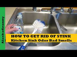 how to get rid of kitchen sink odor