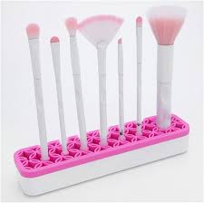 silicone makeup brush holder cosmetic