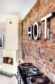 Exposed Brick Wall In Living Rooms