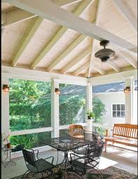 Screened Porch Addition Ceiling