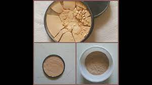 diy how to fix broken compact powder
