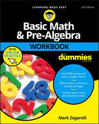 Basic Math Pre Algebra Workbook For