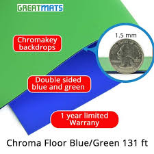 rosco chroma green screen floors