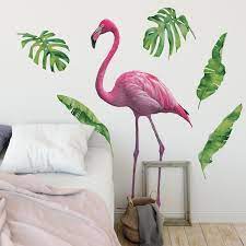 Life Size Pink Flamingo Wall Decal 5