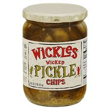 wickles wicked pickle chips 16 fl oz