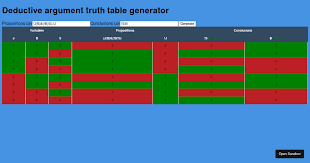 truth table generator codesandbox